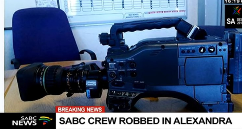 SABC Crew Robbed ‘In Broad Daylight’ As Alexandrians Watch