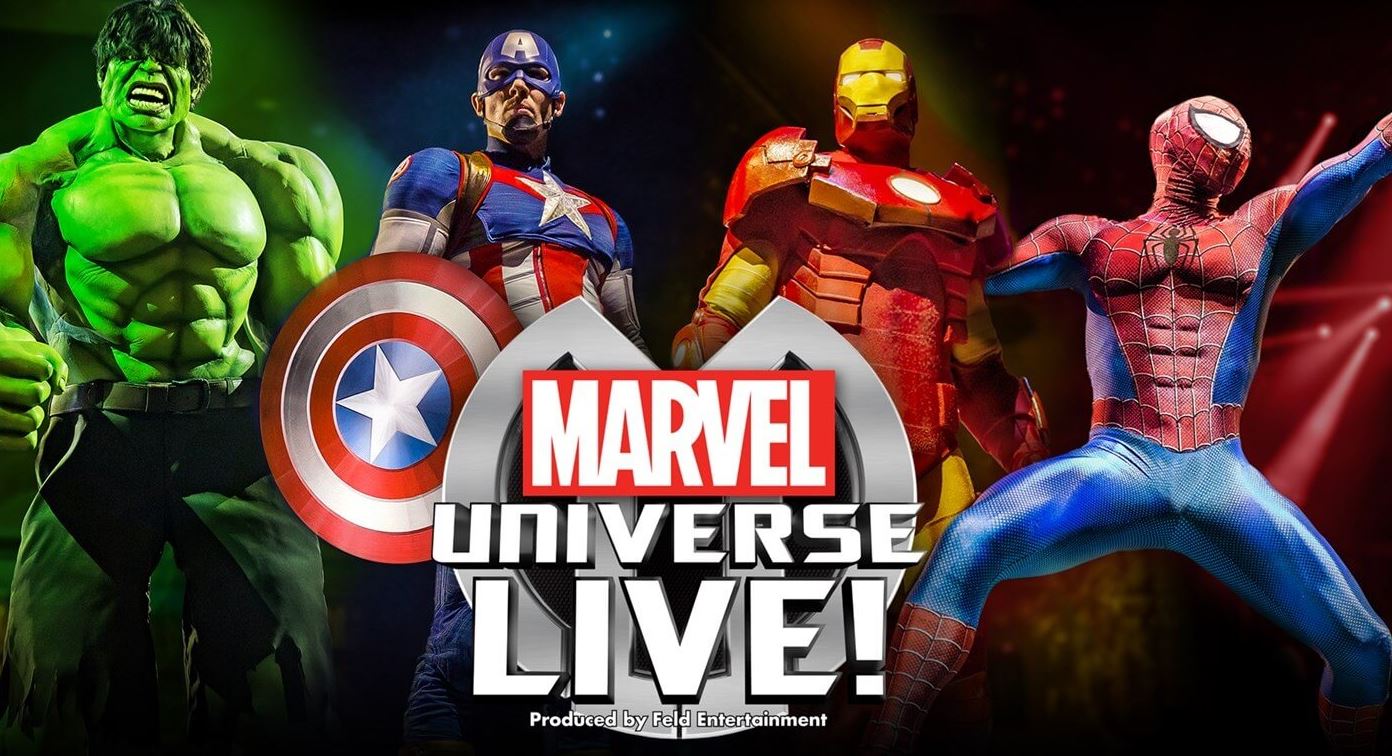 The Avengers, Spider-Man, Iron Man…. Marvel Universe LIVE! Coming To South Africa