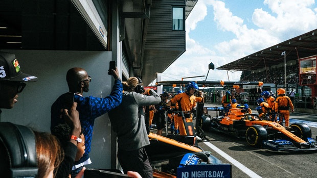 PHOTOS – Black Coffee Teams Up With Formula 1, Attends Belgium Grand Prix