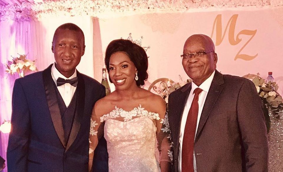 PHOTOS – Zuma and Family Attend Beautiful Wedding at Nkandla