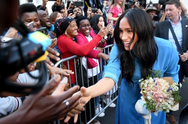 PHOTOS of Prince Harry and Meghan at District Six