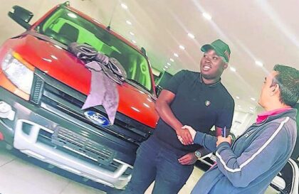 Thinah Zungu’s Ford Ranger Stolen