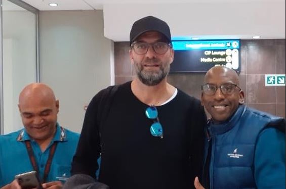 Liverpool Manager Jürgen Klopp is in South Africa – PHOTOS