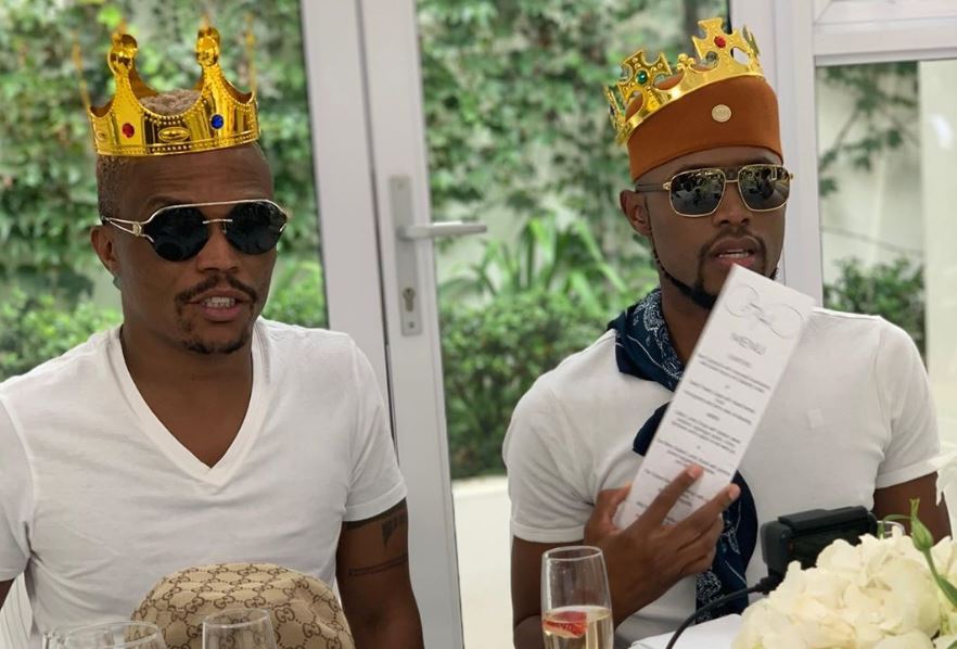 PHOTOS of Somizi and Mohale’s Groomsmen Party