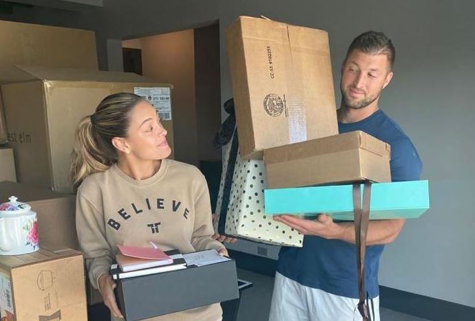 After Honeymoon, Demi-Leigh and Tim Tebow Finally Move in Together