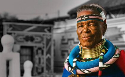 Esther Mahlangu Becomes First South African Commissioned by Rolls Royce for Artwork