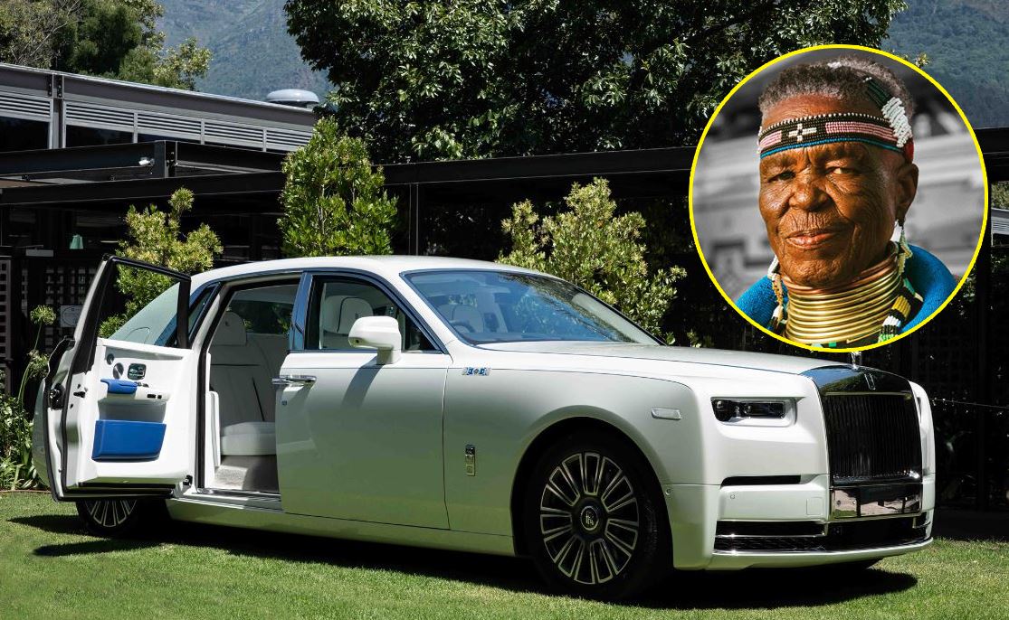 Photos Esther Mahlangu Finally Unveils The Mahlangu Rolls Royce Jozi Wire