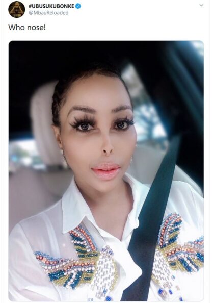 Khanyi Mbau Makes Fun Of Her Photoshop Scandal Jozi Wire