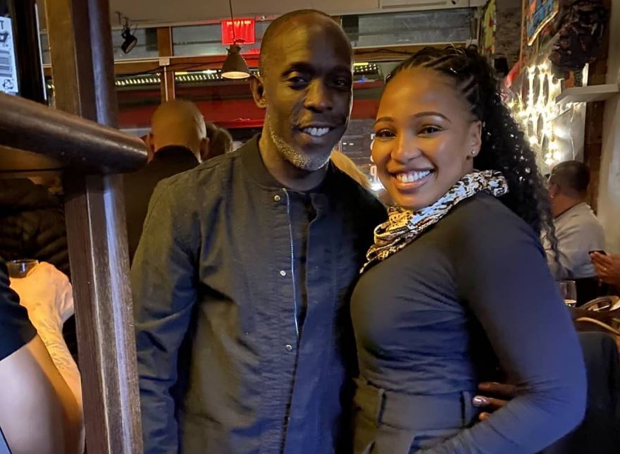PHOTOS – Phindile and Celeste Hang with Actor Michael K Williams