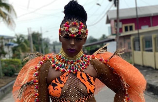 PHOTOS – Unathi Attends Caribbean Carnival in Trinidad and Tobago